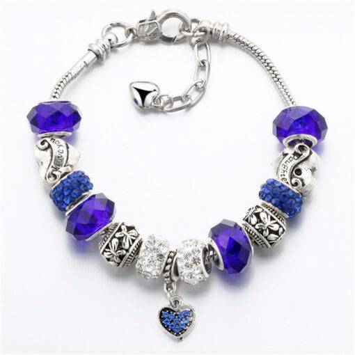 Women’s Charming Crystal Bracelet Bracelets & Bangles JEWELRY & ORNAMENTS cb5feb1b7314637725a2e7: Blue|Purple|Red|White