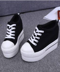 Platform Sneakers for Women Casual Shoes & Boots SHOES, HATS & BAGS cb5feb1b7314637725a2e7: Black|Red|White|White / Blue / Yellow/ Pink 