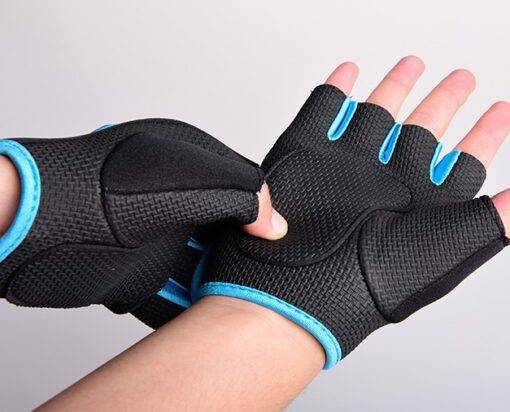 Anti-Slip Unisex Fitness Gloves HEALTH & FITNESS cb5feb1b7314637725a2e7: Black|Blue|Grey|Orange|Red|Rose Red