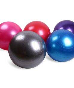 Fitness Balance Exercise Rubber Ball HEALTH & FITNESS cb5feb1b7314637725a2e7: Blue|Pink|Purple|Red|Silver 