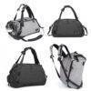 Waterproof Unisex Crossbody Fitness Bag Luggages & Trolleys SHOES, HATS & BAGS cb5feb1b7314637725a2e7: Black|Gray