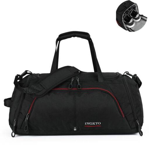 Travel and Gym Shoulder Waterproof Fitness Big Bag Luggages & Trolleys SHOES, HATS & BAGS cb5feb1b7314637725a2e7: Black