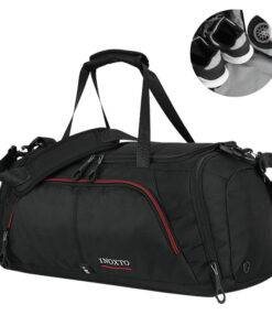 Travel and Gym Shoulder Waterproof Fitness Big Bag Luggages & Trolleys SHOES, HATS & BAGS cb5feb1b7314637725a2e7: Black