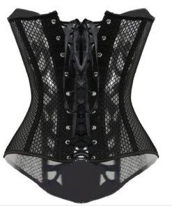 Sexy Gothic Transparent Lace Women’s Corset Bras & Lingerie FASHION & STYLE cb5feb1b7314637725a2e7: Black|White 