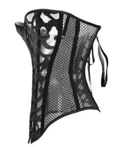 Sexy Gothic Transparent Lace Women’s Corset Bras & Lingerie FASHION & STYLE cb5feb1b7314637725a2e7: Black|White 