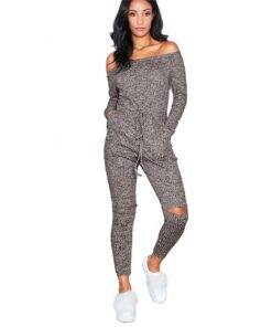 Women’s Off Shoulder Long Sleeved Knitted Jumpsuit Dresses & Jumpsuits FASHION & STYLE cb5feb1b7314637725a2e7: 1|2|3|4 