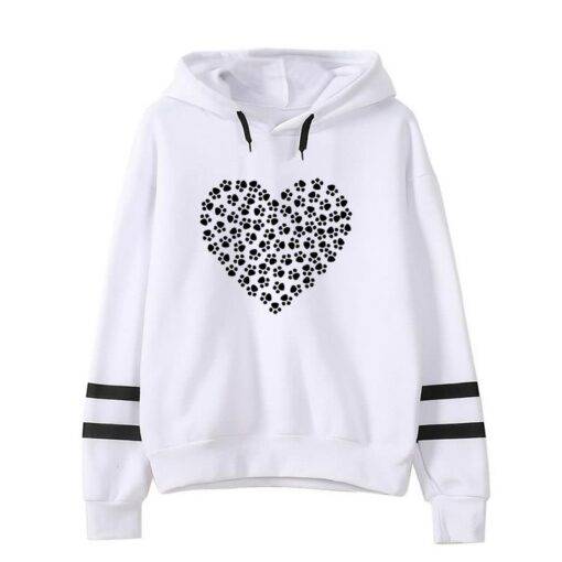 Women’s Creative Plus Size Hoodie FASHION & STYLE Sweaters & Sweatshirts cb5feb1b7314637725a2e7: Black|Gray|Red|White