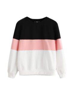Women’s Casual Colorful Sweatshirt FASHION & STYLE Sweaters & Sweatshirts cb5feb1b7314637725a2e7: Multi 