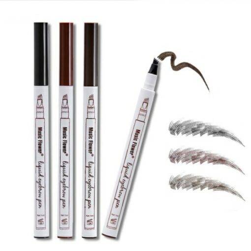 Eyebrow Enhancing Pen with 4 Head Applicator BEAUTY & SKIN CARE Makeup Products cb5feb1b7314637725a2e7: Brown|Chestnut|Dark Grey