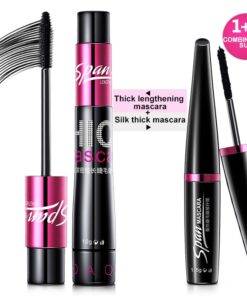 Volume Mascara / Silk Eyelash Fibre 2 in 1 BEAUTY & SKIN CARE Makeup Products cb5feb1b7314637725a2e7: Black 