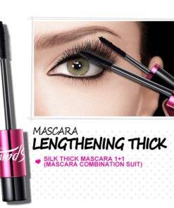 Volume Mascara / Silk Eyelash Fibre 2 in 1 BEAUTY & SKIN CARE Makeup Products cb5feb1b7314637725a2e7: Black 