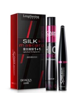 Volume Mascara / Silk Eyelash Fibre 2 in 1 BEAUTY & SKIN CARE Makeup Products cb5feb1b7314637725a2e7: Black 