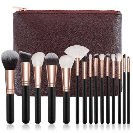 Makeup Brushes with Leather Cases 15 pcs/Set BEAUTY & SKIN CARE Makeup Products 95c3a690b3a13dffbdf70e: 10 Pcs/Pink/Cylinder|10 Pcs/White/Cylinder|15 Pcs/Brown|15 Pcs/Brown with Bag|15 Pcs/Pink|15 Pcs/Pink with Bag|15 Pcs/White with Bag|9 Pcs/Brown|9 Pcs/Pink