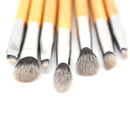 Premium Makeup Brushes 7 pcs Set BEAUTY & SKIN CARE Makeup Products a4a8fbf9f14b58bf488819: Nature Red Oak