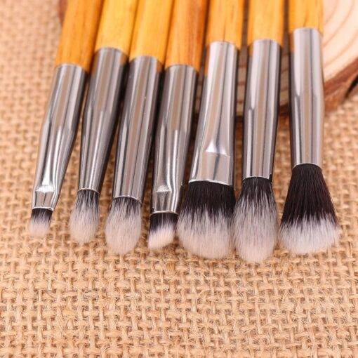 Premium Makeup Brushes 7 pcs Set BEAUTY & SKIN CARE Makeup Products a4a8fbf9f14b58bf488819: Nature Red Oak