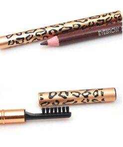 Women`s Leopard Style Eyebrow Pencil BEAUTY & SKIN CARE Makeup Products cb5feb1b7314637725a2e7: Black|Brown|Dark Coffee|Grey|Light Coffee 