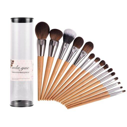 Makeup Brushes 15 Pcs Set BEAUTY & SKIN CARE Makeup Products a4a8fbf9f14b58bf488819: 15pcs Set