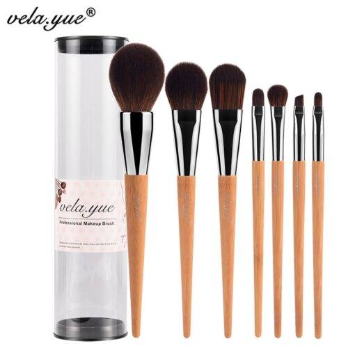 Pro Makeup Brushes 7 pcs Set BEAUTY & SKIN CARE Makeup Products a4a8fbf9f14b58bf488819: 7 pcs Set