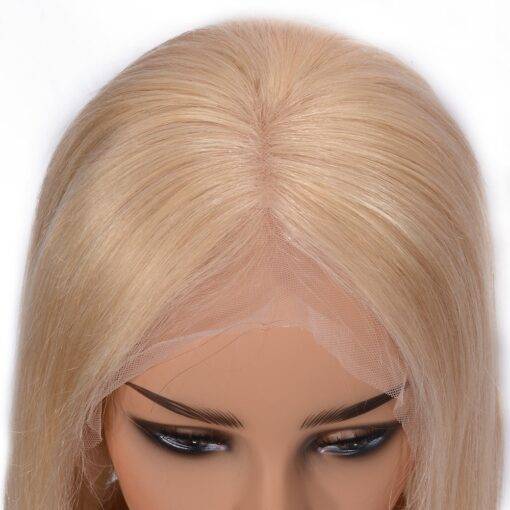 Lace Front Human Hair Blonde Short Bob Wig BEAUTY & SKIN CARE Hair Extension & Wigs cb5feb1b7314637725a2e7: #613