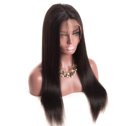 Pre Plucked Brazilian Straight Hair Wig BEAUTY & SKIN CARE Hair Extension & Wigs cb5feb1b7314637725a2e7: Natural color