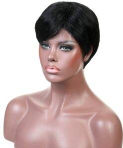 Women’s Cabaret Short Black Wig BEAUTY & SKIN CARE Hair Extension & Wigs cb5feb1b7314637725a2e7: Black 