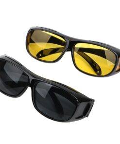 UV Protecting and Night Vision Sunglasses FASHION & STYLE Sunglasses & Frames a1fa27779242b4902f7ae3: Gray Lens for Day Vision|Yellow Lens for Night Vision 