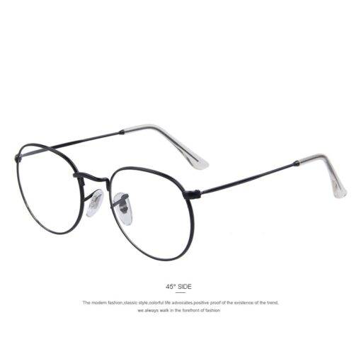 Oval Retro Glasses Frames FASHION & STYLE Sunglasses & Frames b355aebd2b662400dcb0d5: Black|Bronze|Gold|Gray|Silver