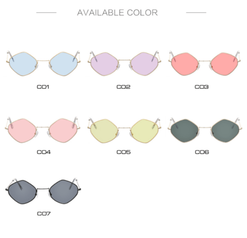 Mirror Sunglasses for Women FASHION & STYLE Sunglasses & Frames af7ef0993b8f1511543b19: Black / Gray|Gold Blue|Gold Deep green|Gold Pink|Gold Purple|Gold Red|Gold Yellow