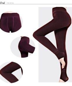 Women’s Warm Leggings FASHION & STYLE Jeans & Jeggings cb5feb1b7314637725a2e7: Black|Brown|Dark Grey|Green|Khaki|Navy Blue|Purple|Red 