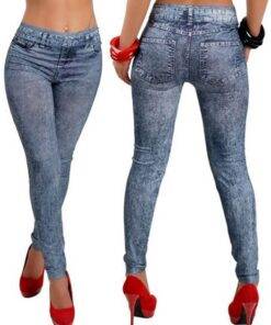 Women’s Denim Jeggings FASHION & STYLE Jeans & Jeggings cb5feb1b7314637725a2e7: Blue|Gray 