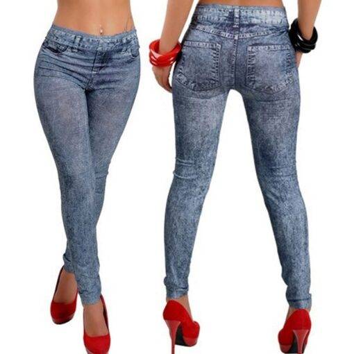 Women’s Denim Jeggings FASHION & STYLE Jeans & Jeggings cb5feb1b7314637725a2e7: Blue|Gray