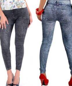 Women’s Denim Jeggings FASHION & STYLE Jeans & Jeggings cb5feb1b7314637725a2e7: Blue|Gray