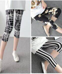 Women’s Printed Capri Leggings FASHION & STYLE Jeans & Jeggings cb5feb1b7314637725a2e7: as picture 