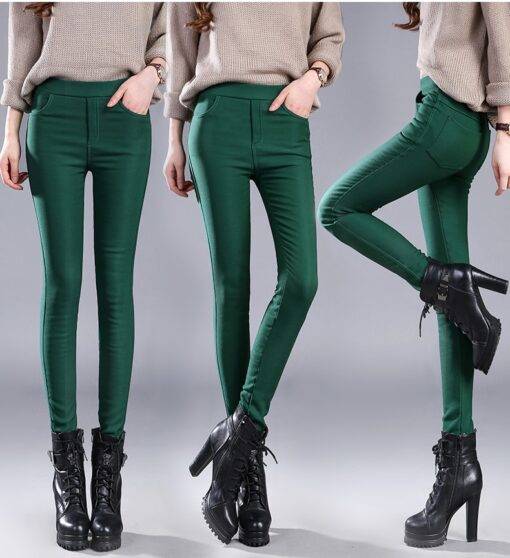 Women’s High Waist Leggings FASHION & STYLE Jeans & Jeggings cb5feb1b7314637725a2e7: Black|Blue|Green|White|Wine Red