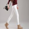 Women’s High Waist Leggings FASHION & STYLE Jeans & Jeggings cb5feb1b7314637725a2e7: Black|Blue|Green|White|Wine Red
