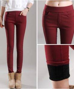 Women’s High Waist Leggings FASHION & STYLE Jeans & Jeggings cb5feb1b7314637725a2e7: Black|Blue|Green|White|Wine Red 