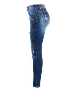 Women’s Skinny Mid Waist Jeans FASHION & STYLE Jeans & Jeggings cb5feb1b7314637725a2e7: Blue 