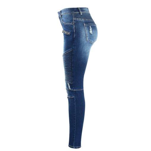 Women’s Skinny Mid Waist Jeans FASHION & STYLE Jeans & Jeggings cb5feb1b7314637725a2e7: Blue