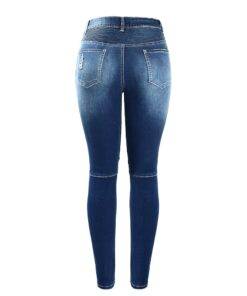 Women’s Skinny Mid Waist Jeans FASHION & STYLE Jeans & Jeggings cb5feb1b7314637725a2e7: Blue 