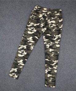 Women’s Military Army Camouflage Jeans FASHION & STYLE Jeans & Jeggings cb5feb1b7314637725a2e7: Army Green 