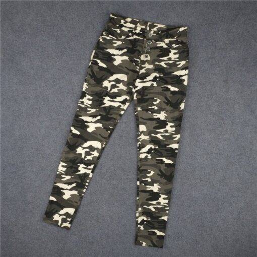 Women’s Military Army Camouflage Jeans FASHION & STYLE Jeans & Jeggings cb5feb1b7314637725a2e7: Army Green