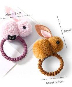 Rabbit Shaped Cotton Hairband Children & Baby Fashion FASHION & STYLE cb5feb1b7314637725a2e7: Brown|Green|Pink|White|Yellow 