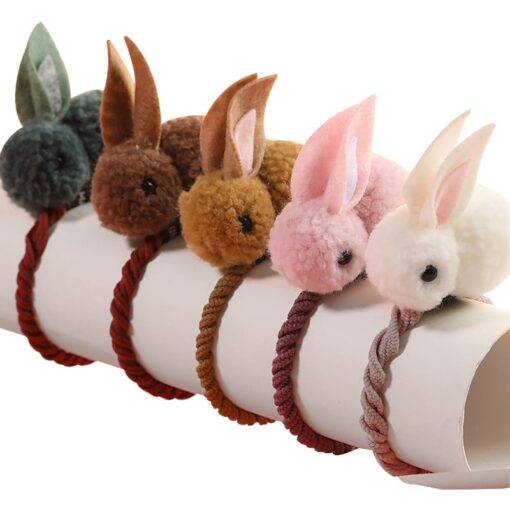 Rabbit Shaped Cotton Hairband Children & Baby Fashion FASHION & STYLE cb5feb1b7314637725a2e7: Brown|Green|Pink|White|Yellow