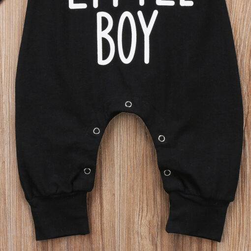 Boy’s Mom’s Little Boy Printed Jumpsuit Children & Baby Fashion FASHION & STYLE 6f6cb72d544962fa333e2e: 12M|18M|3M|9M