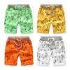 Boys’ Loose Printed Cotton Shorts with Elastic Waist Children & Baby Fashion FASHION & STYLE cb5feb1b7314637725a2e7: Green|Orange|White|Yellow