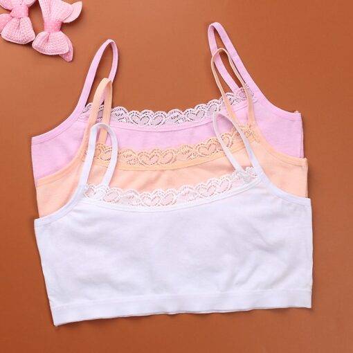 Girl’s Lace Training Bras Children & Baby Fashion FASHION & STYLE cb5feb1b7314637725a2e7: Beige|Pink|White