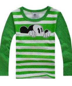 Mickey Mouse Printed Long Sleeve T-Shirt for Boys Children & Baby Fashion FASHION & STYLE cb5feb1b7314637725a2e7: Black|Blue|Deep Blue|Green|Orange|Pink|Random|Red|Yellow 