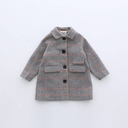 Elegant Style Windproof Cotton Coat for Girls Children & Baby Fashion FASHION & STYLE cb5feb1b7314637725a2e7: picture color