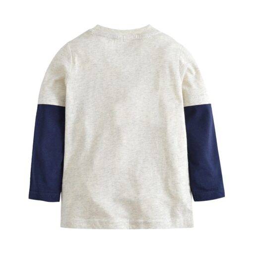 Dinosaur Printed Long Sleeve T-Shirt for Boys Children & Baby Fashion FASHION & STYLE cb5feb1b7314637725a2e7: White Blue|White Green