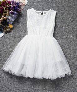 Summer Girl’s Lace Party Dresses Children & Baby Fashion FASHION & STYLE cb5feb1b7314637725a2e7: Beige|Blue|Pink|Pink + White|Purple|Red|Red / White|Red Rose|White 